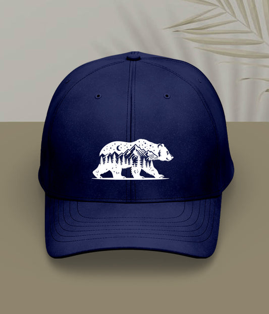 Navy Blue Mountains are Calling Cap