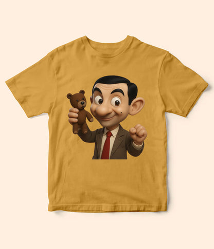 Mr Bean Mustard T-Shirt for Kids
