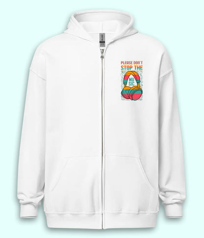 Music Lovers Zipper Hoodie (Unisex)
