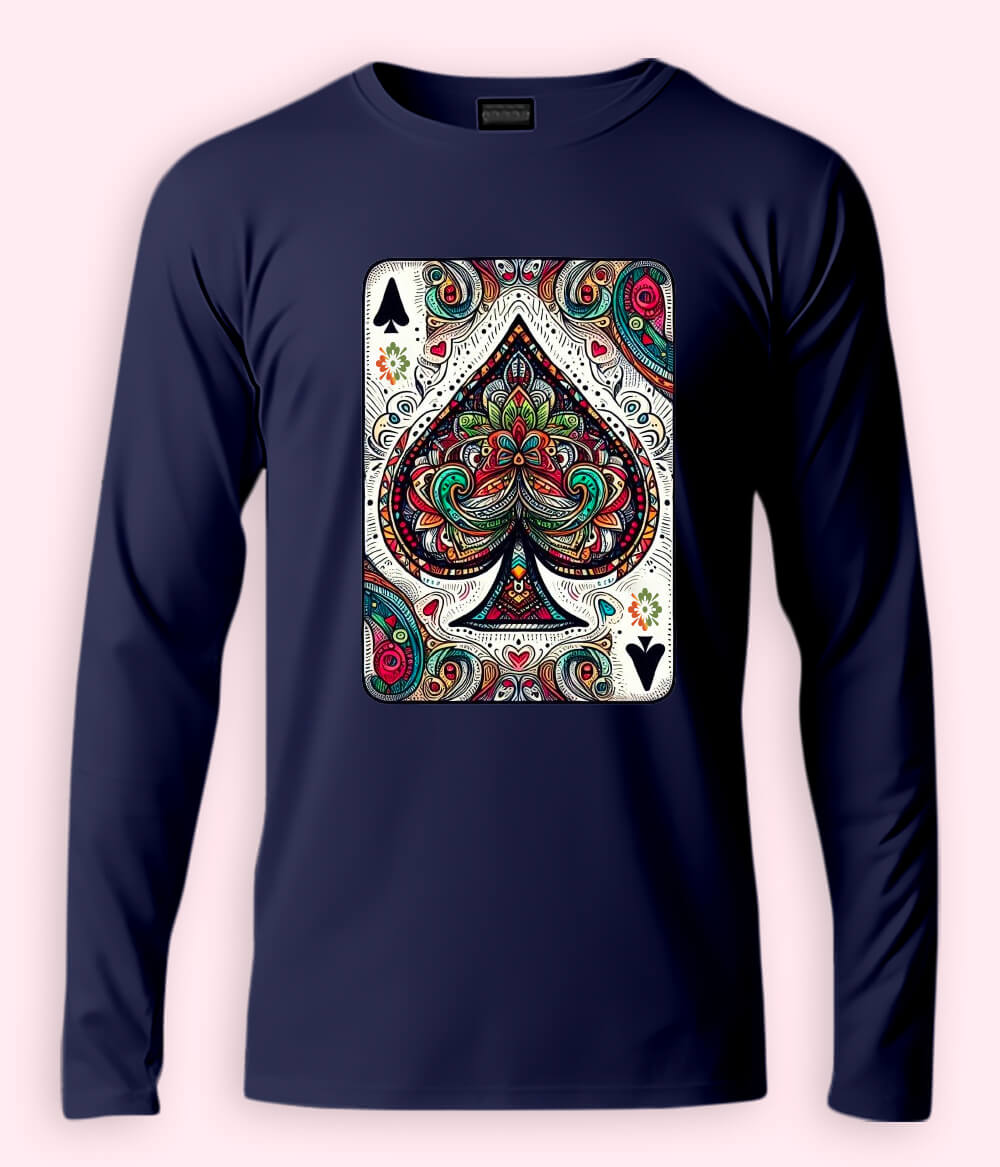 Ace of Spades Long Sleeve T-Shirt