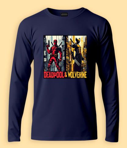 Deadpool & Wolverine Full Sleeve T-Shirt