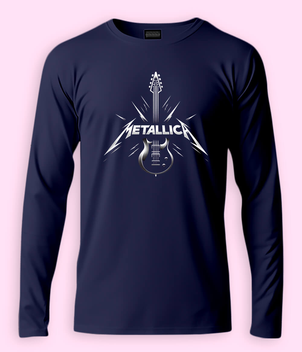 Heavy Metal Lovers Metallica Long Sleeve Tees