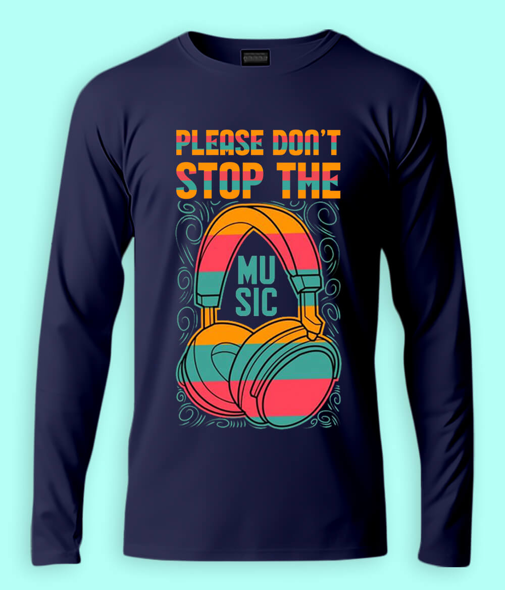 Music Long-Sleeved Shirts | Unique Designs (Unisex)