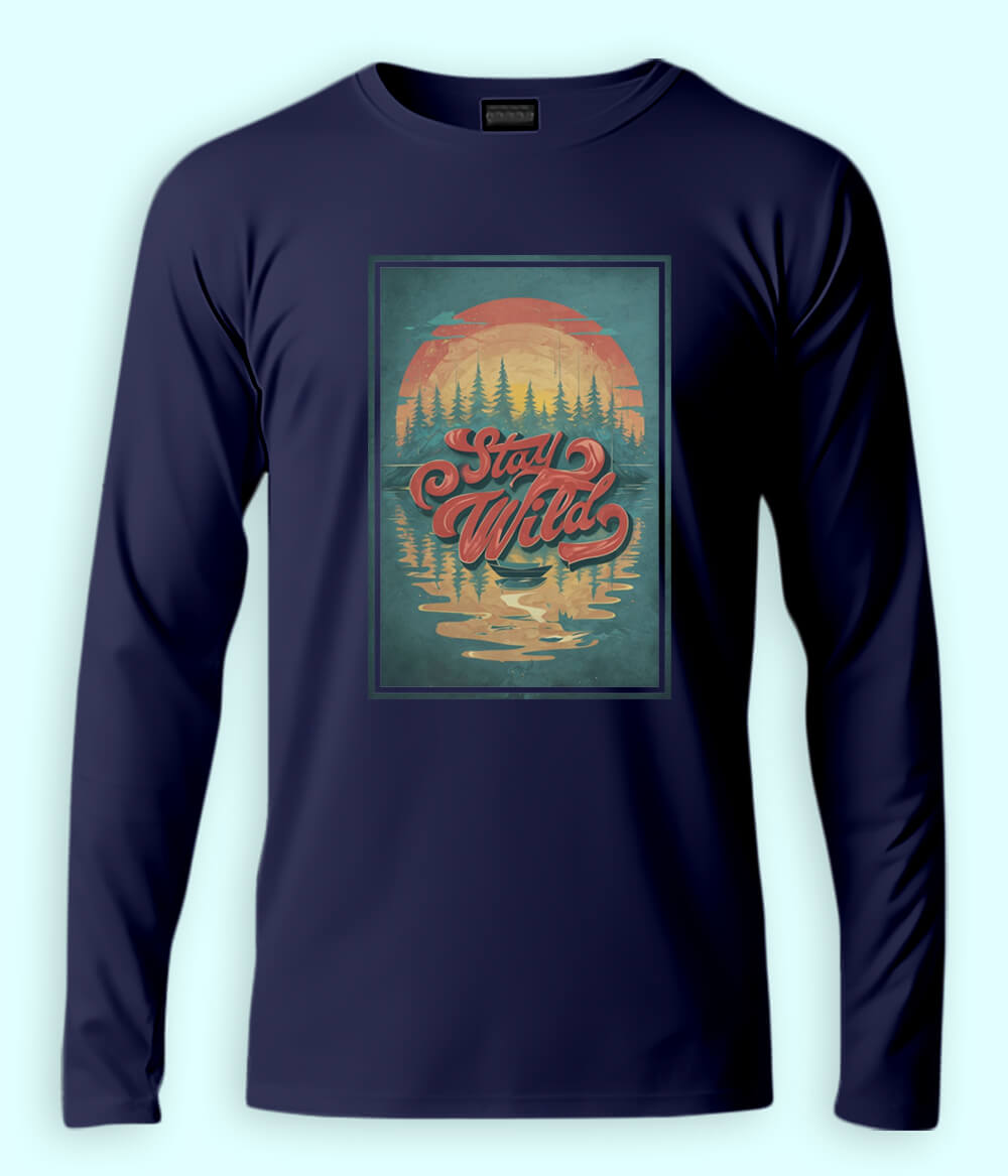 Wilderness Winter Long Sleeve T-Shirt