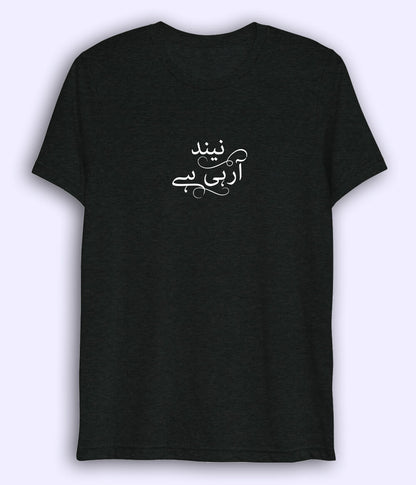 Neend Aa Rahi Hai Urdu Dri Fit T-Shirt (Unisex) – Light Chill Tee 