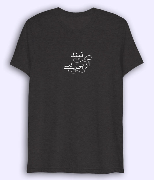 Neend Aa Rahi Hai Urdu Dri Fit T-Shirt (Unisex) – Light Chill Tee 