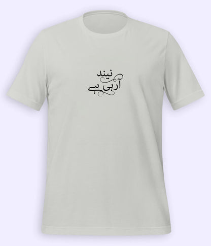 Neend Aa Rahi Hai Urdu T-Shirt (Unisex) – Funny Lazy Tee 
