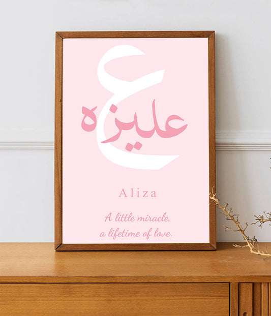 Newborn Room Decoration Frame