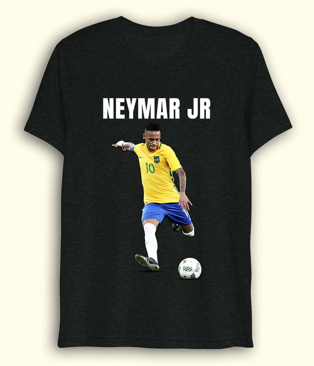 Neymar Jr Brazil Dri Fit Football T-Shirt