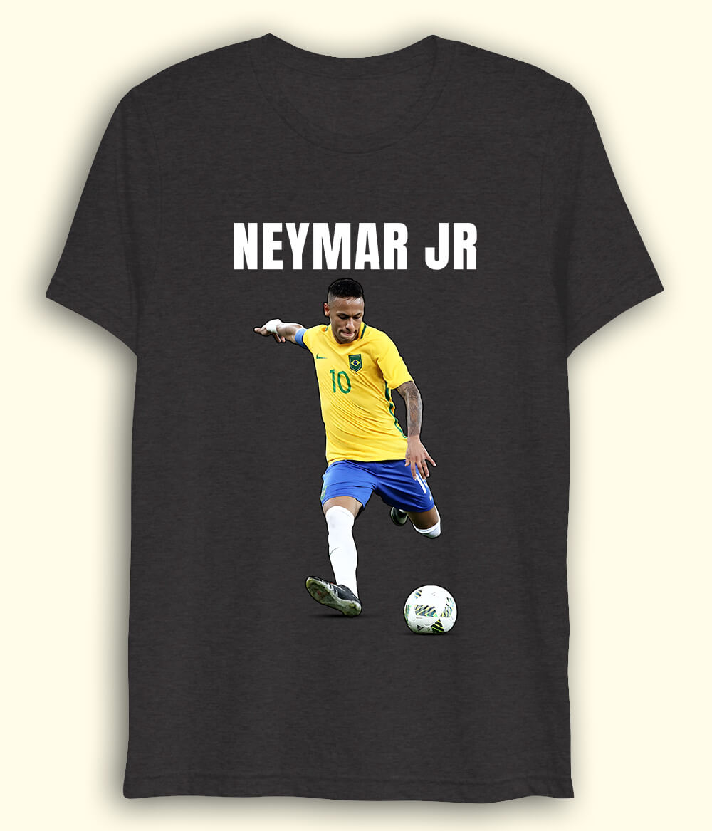 Neymar Jr Brazil Dri Fit Football T-Shirt