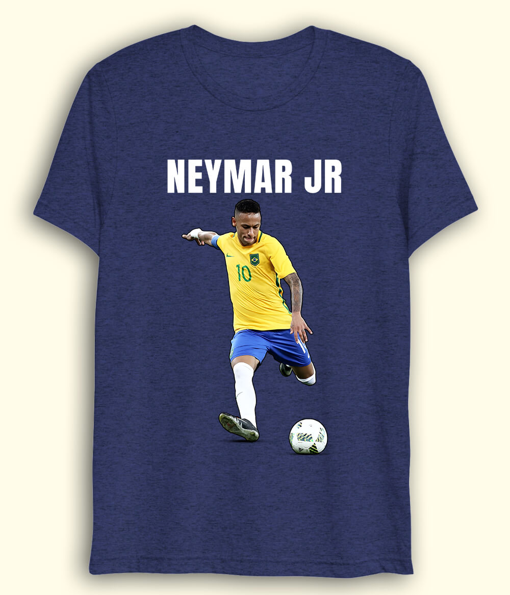 Neymar Jr Brazil Dri Fit Football T-Shirt