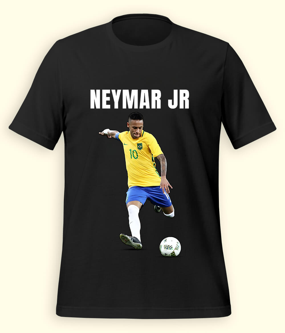 Neymar Jr Brazil Football T-Shirt 
