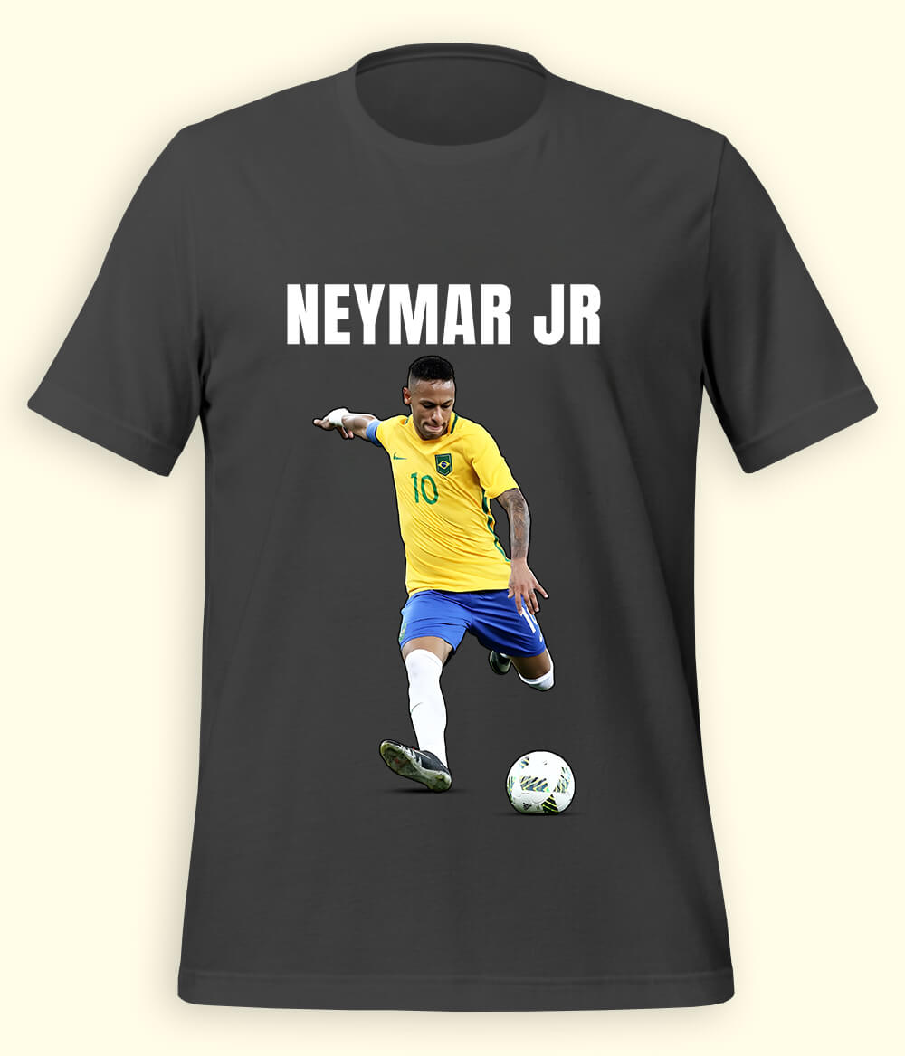 Neymar Jr Brazil Football T-Shirt 