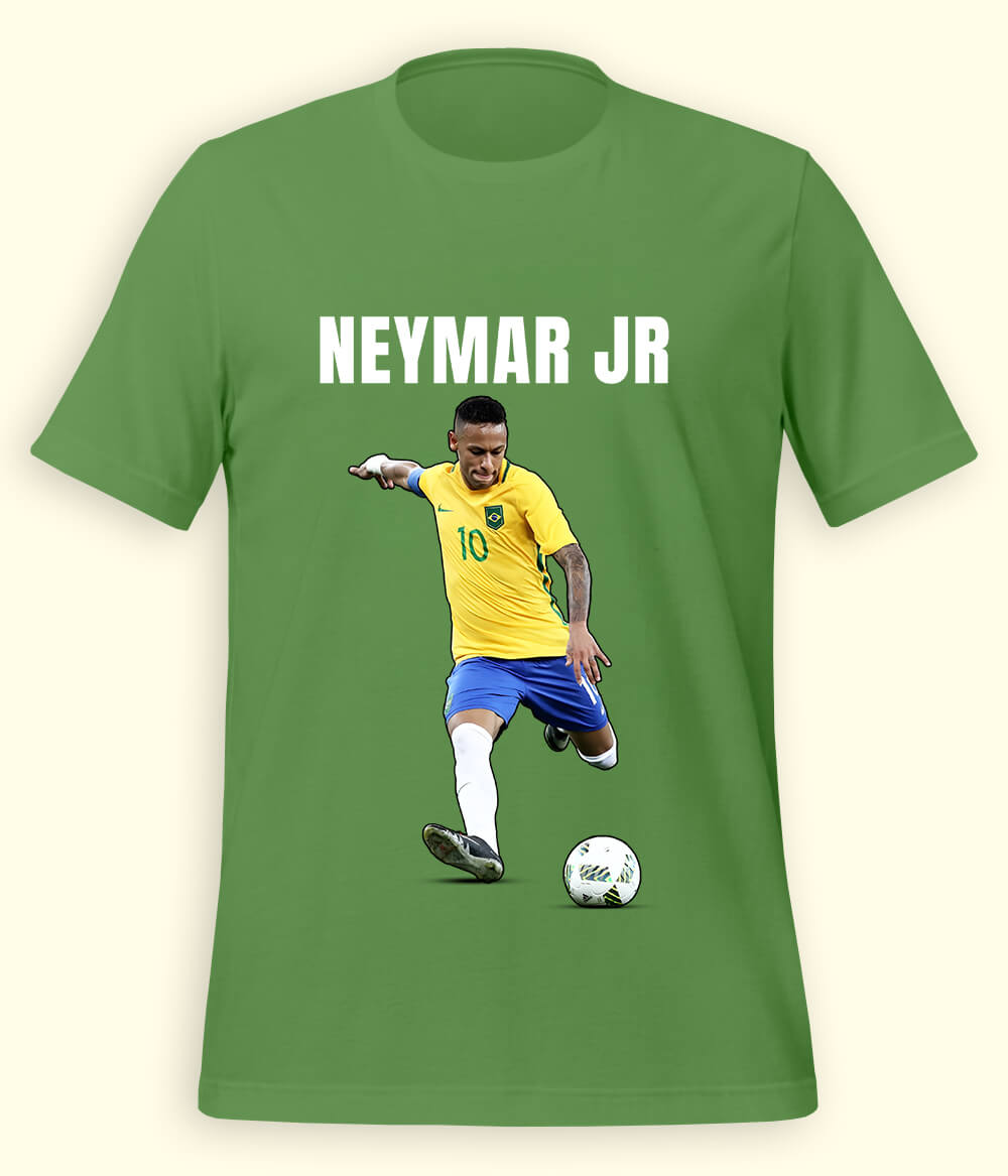 Neymar Jr Brazil Football T-Shirt 
