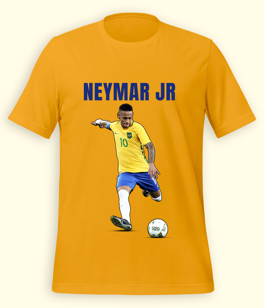 Neymar Jr Brazil Football T-Shirt 