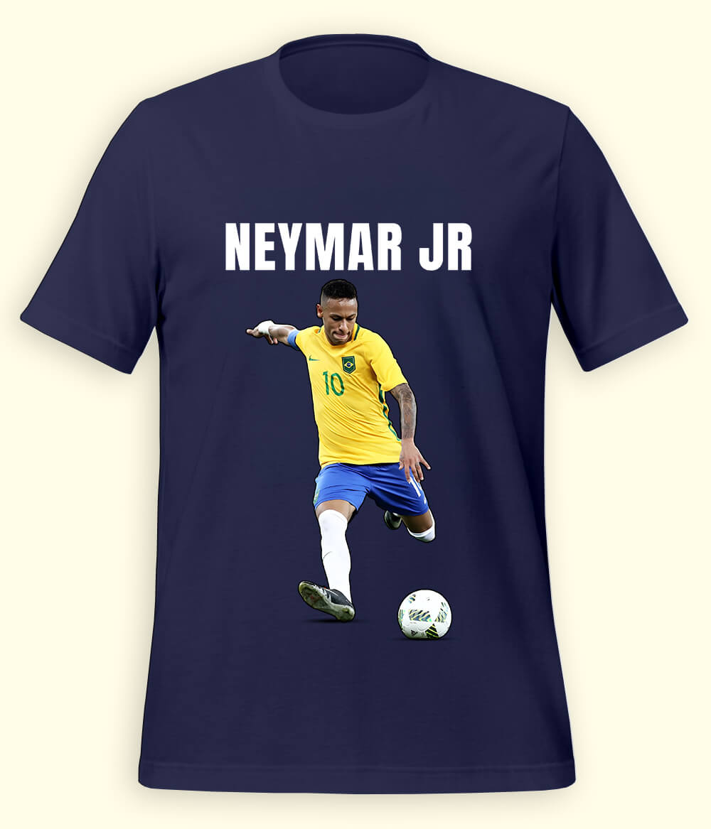 Neymar Jr Brazil Football T-Shirt 