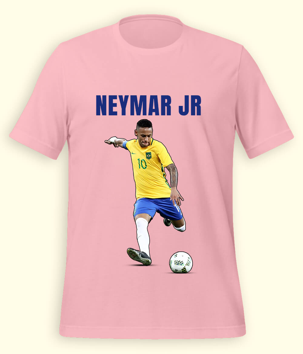 Neymar Jr Brazil Football T-Shirt 