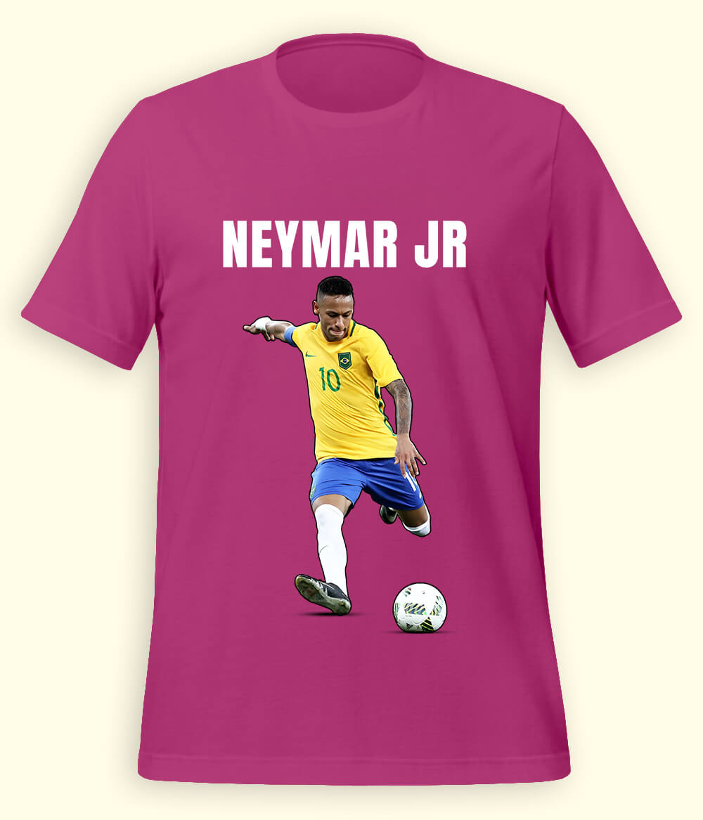 Neymar Jr Brazil Football T-Shirt 
