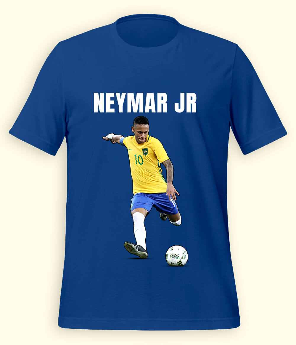 Neymar Jr Brazil Football T-Shirt 