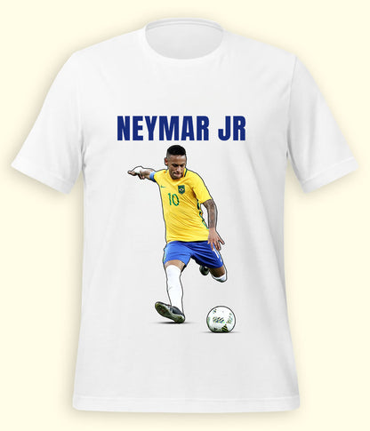 Neymar Jr Brazil Football T-Shirt 