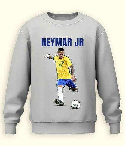 Neymar Jr Brazilian Star Football Sweatshirt