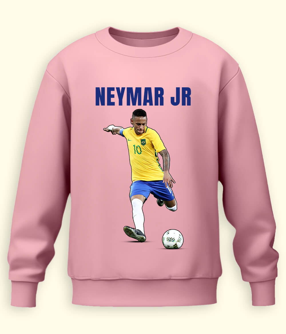 Neymar Jr Brazilian Star Football Sweatshirt