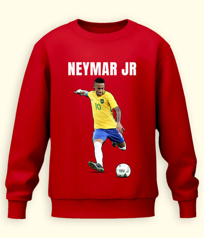 Neymar Jr Brazilian Star Football Sweatshirt