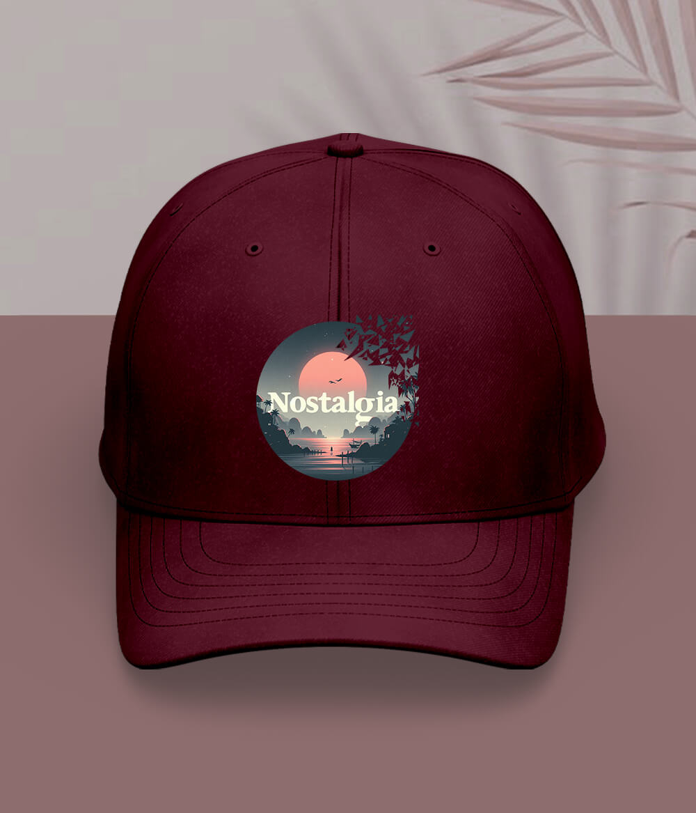 Maroon Nostalgia Hat