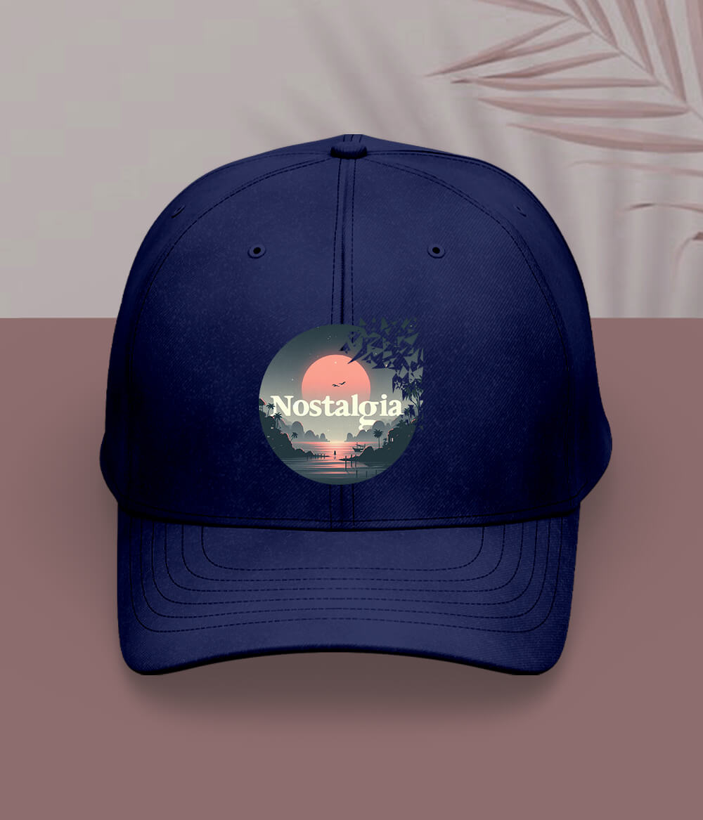 Navy Blue Nostalgia Hat