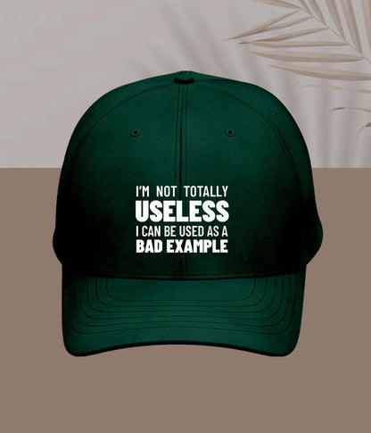 Green Not Totally Useless Cap