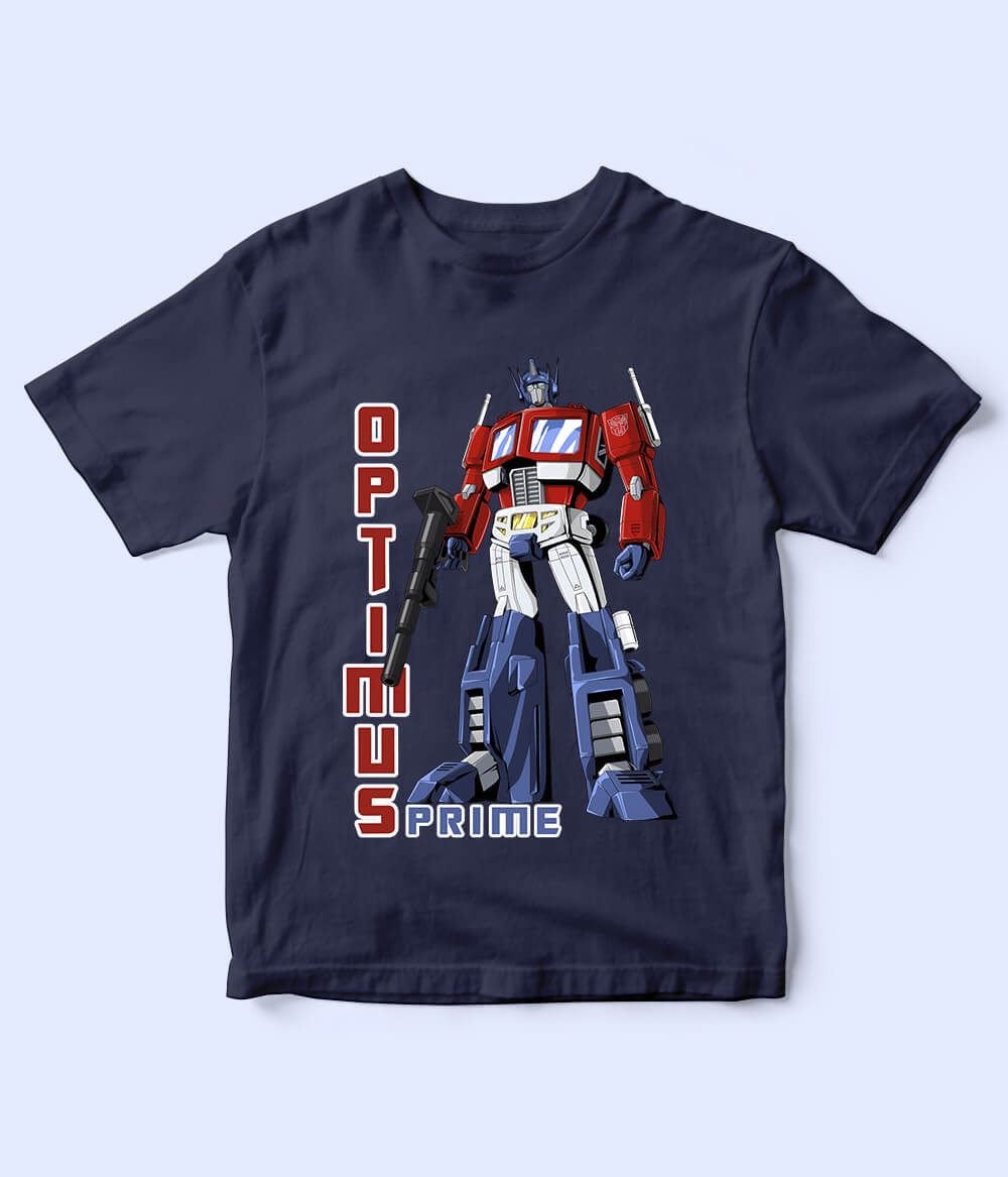 Optimus Prime Navy Shirt for Boys