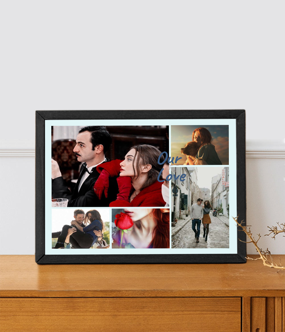 Our Love Story Frame | Personalized Picture Frame