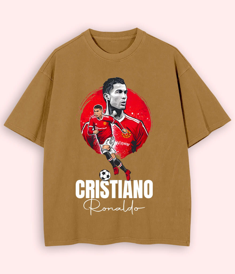 Oversized Cristiano Ronaldo Premier League T-Shirt