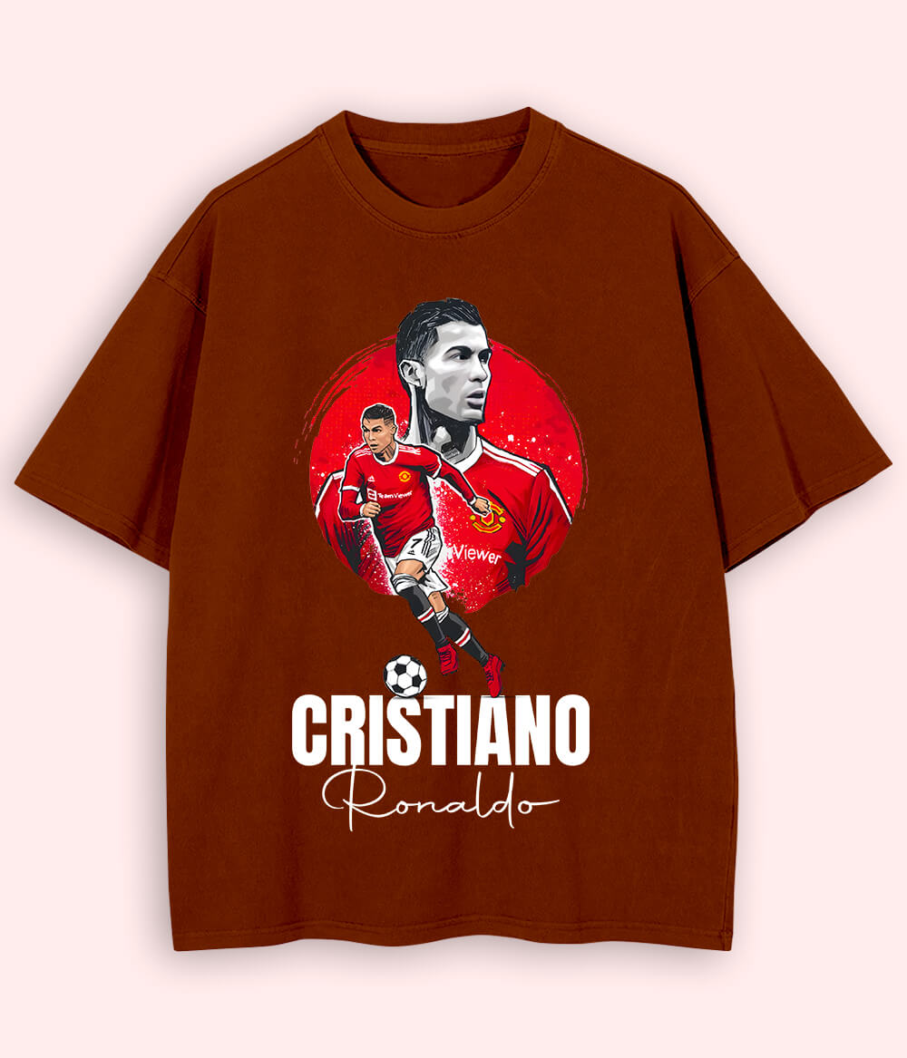Oversized Cristiano Ronaldo Premier League T-Shirt