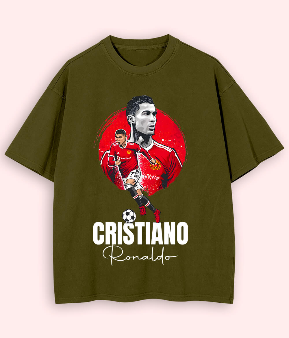 Oversized Cristiano Ronaldo Premier League T-Shirt
