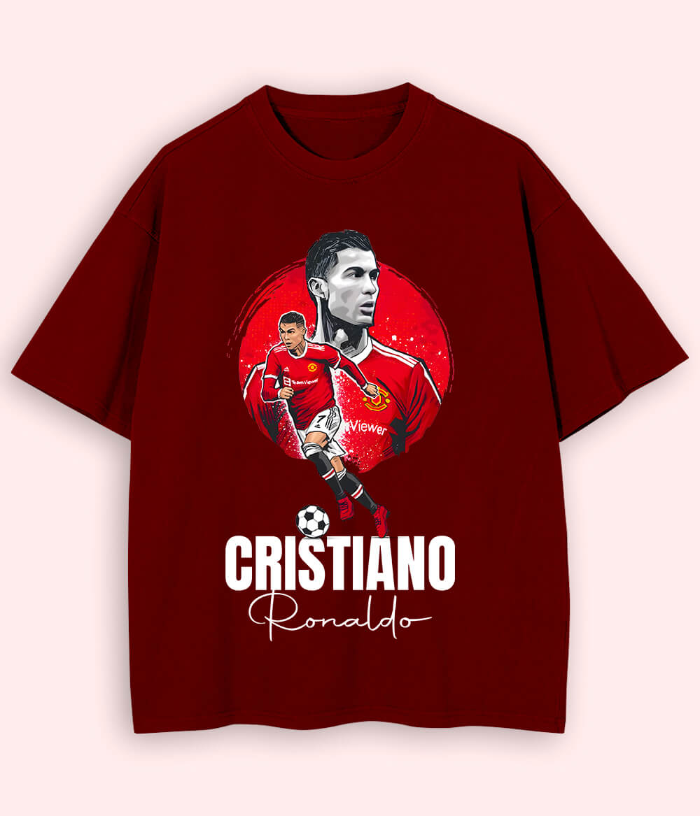 Oversized Cristiano Ronaldo Premier League T-Shirt