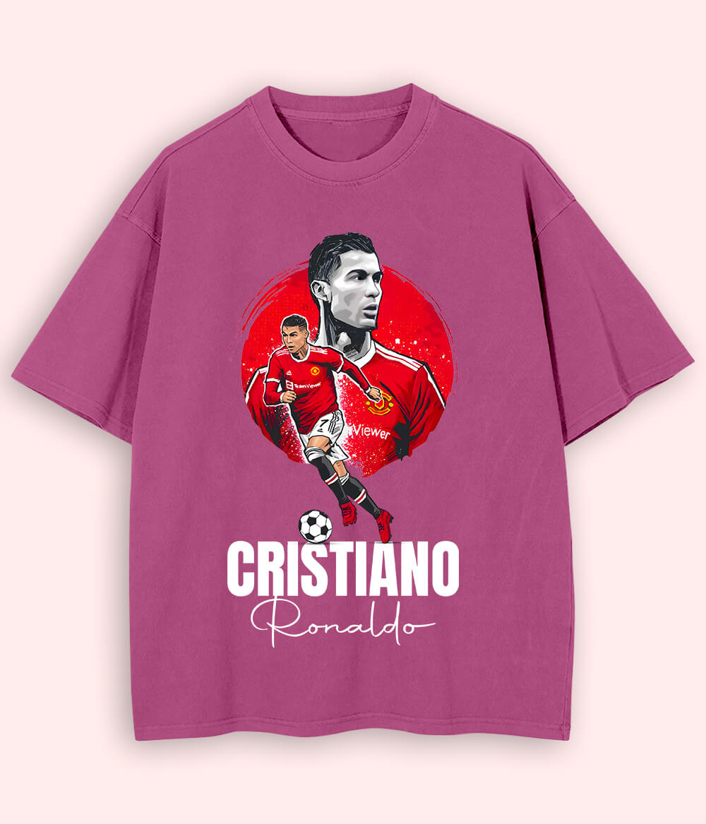 Oversized Cristiano Ronaldo Premier League T-Shirt
