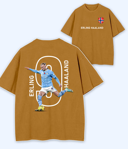 Oversized Erling Haaland Premier League Football T-Shirt