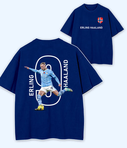 Oversized Erling Haaland Premier League Football T-Shirt