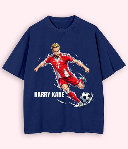 Oversized Harry Kane Bayern Munich Supporter Football T-Shirt