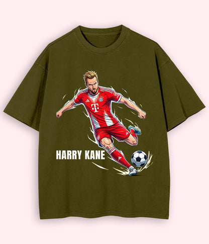 Oversized Harry Kane Bayern Munich Supporter Football T-Shirt