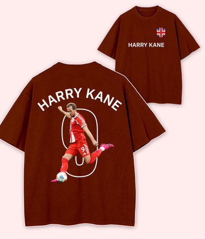 Oversized Harry Kane Bundesliga Football T-Shirt