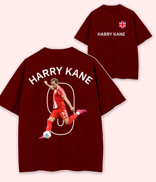 Oversized Harry Kane Bundesliga Football T-Shirt