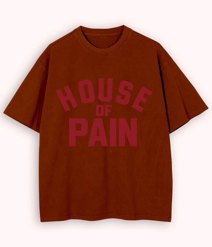 Brown Oversized House of Pain T-Shirt (Unisex)
