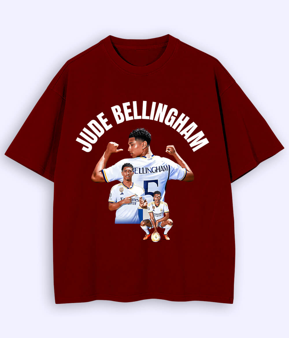 Oversized Jude Bellingham Real Madrid Fan T-Shirt