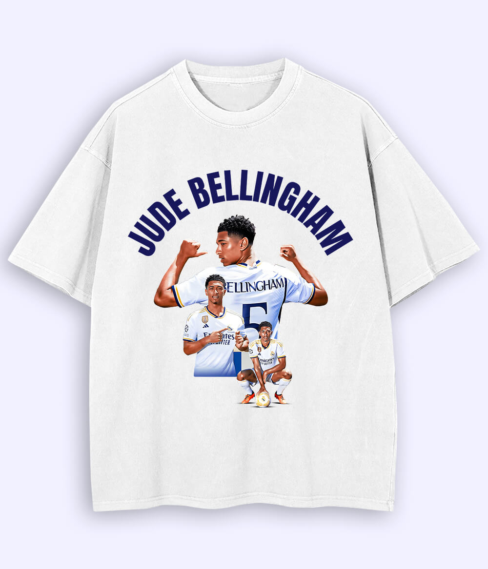 Oversized Jude Bellingham Real Madrid Fan T-Shirt