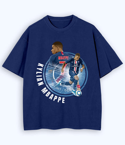 Oversized Kylian Mbappé PSG Fan T-Shirt
