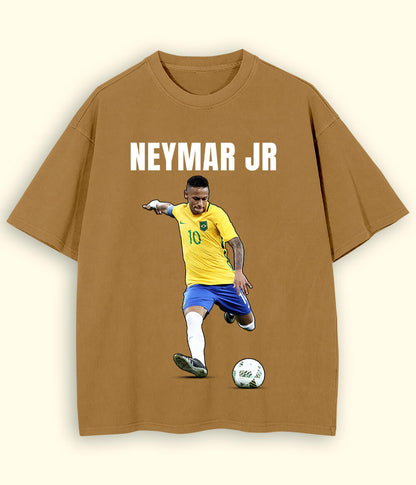 Oversized Neymar Jr Brazil Fan T-Shirt