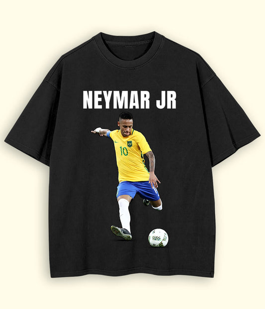 Oversized Neymar Jr Brazil Fan T-Shirt