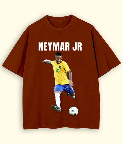 Oversized Neymar Jr Brazil Fan T-Shirt